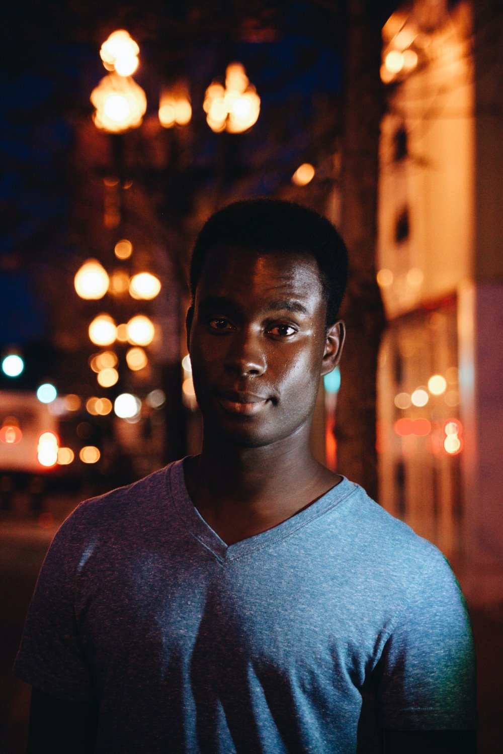 posing portrait shoulders